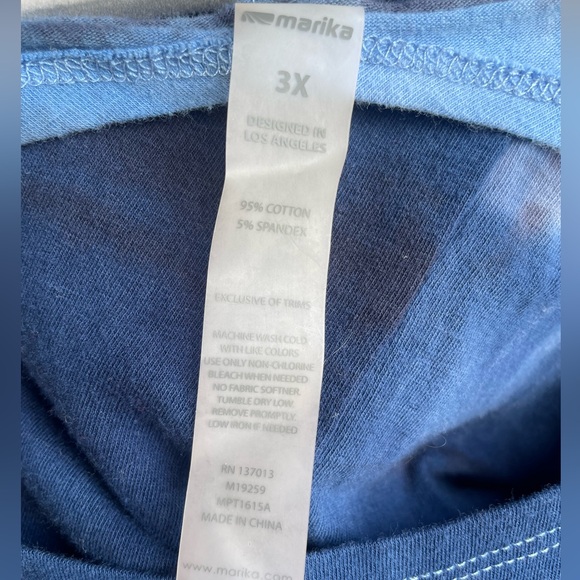 BALANCE COLLECTION BY MARIKA Women's Lorene Tank Top - Size 3X - Picture 4 of 7